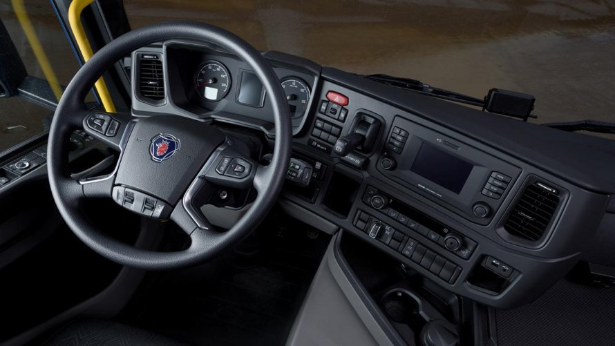 Scania g440 самосвал салон