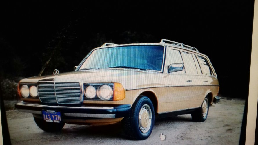Mercedes w123 универсал