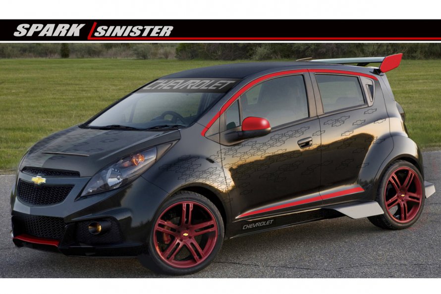 Chevrolet Spark Black Tuning
