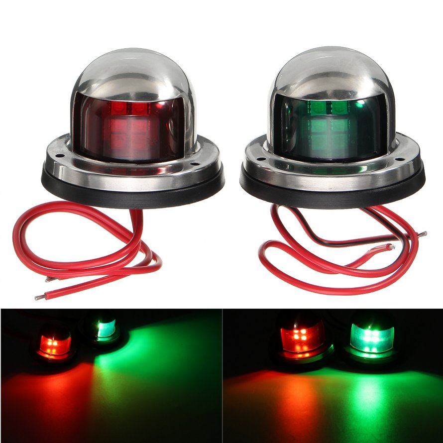 Dual led Lamp Red/Green 24 v