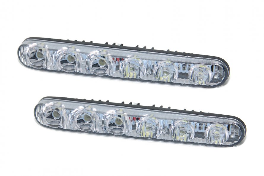 Ходовые огни DRL-Lada 3а6 6w (90х60мм, к-т 2шт.)