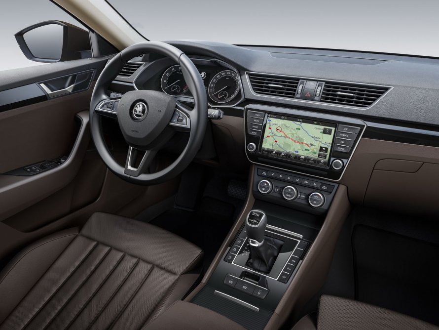 Skoda Superb 2015 Interior