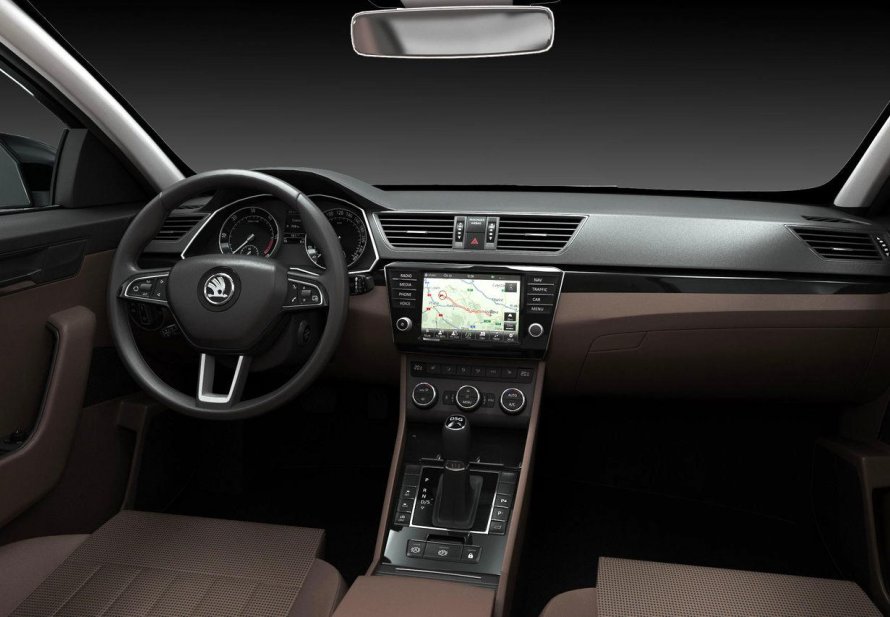 Skoda Superb 2 салон