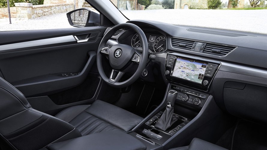 Skoda Superb 2 универсал салон