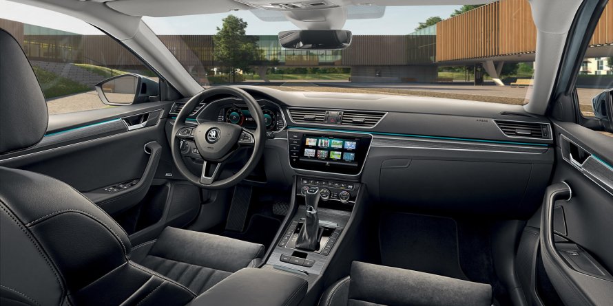 Skoda Superb 2 салон
