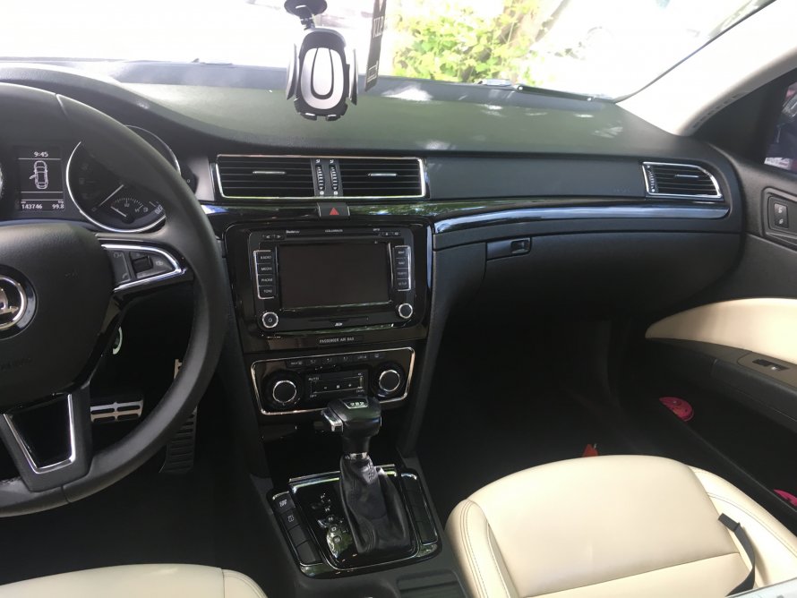 Skoda Superb 2001 салон