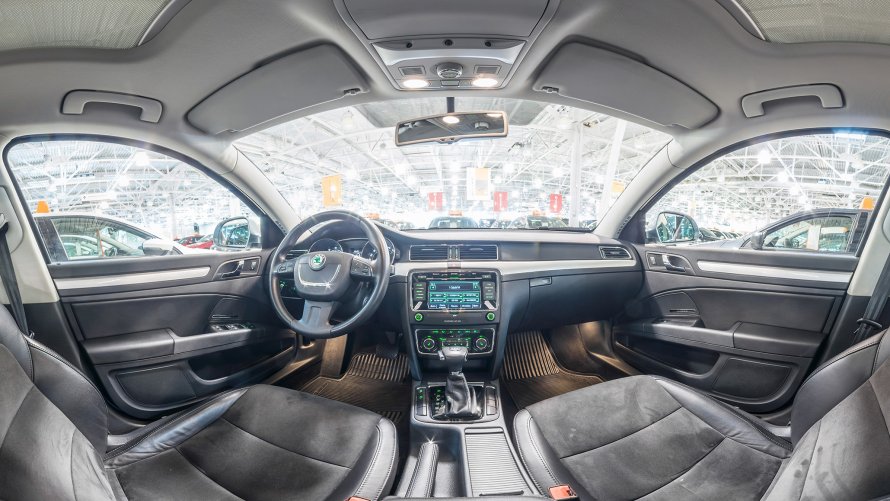 Skoda Superb 2 универсал салон