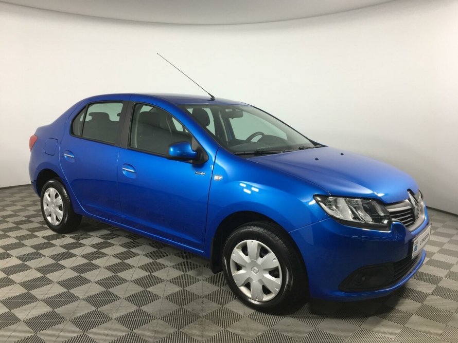 Renault Logan 2 синий