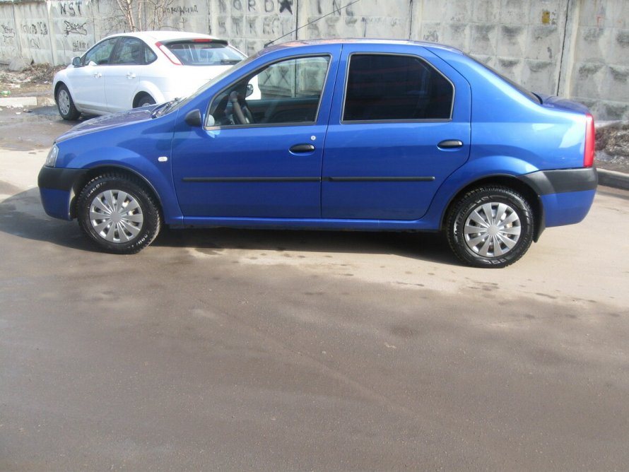 Рено Логан 2006 1.4 синий