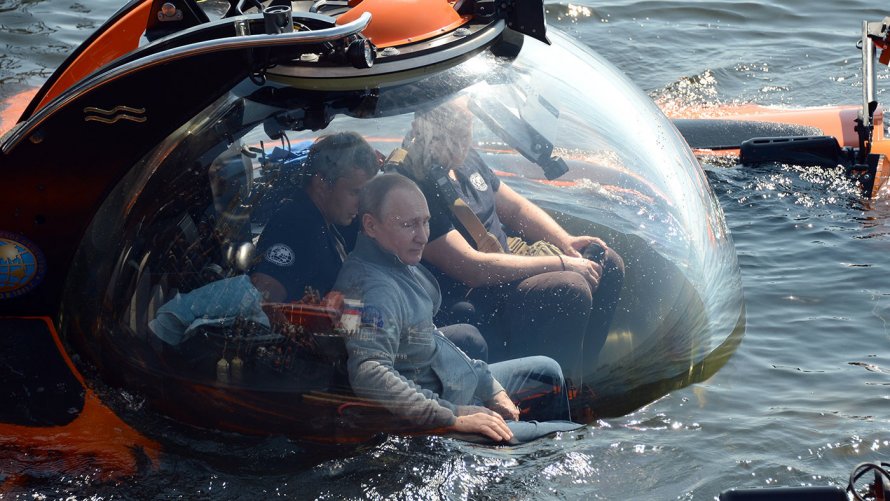 Путин в батискафе 2019