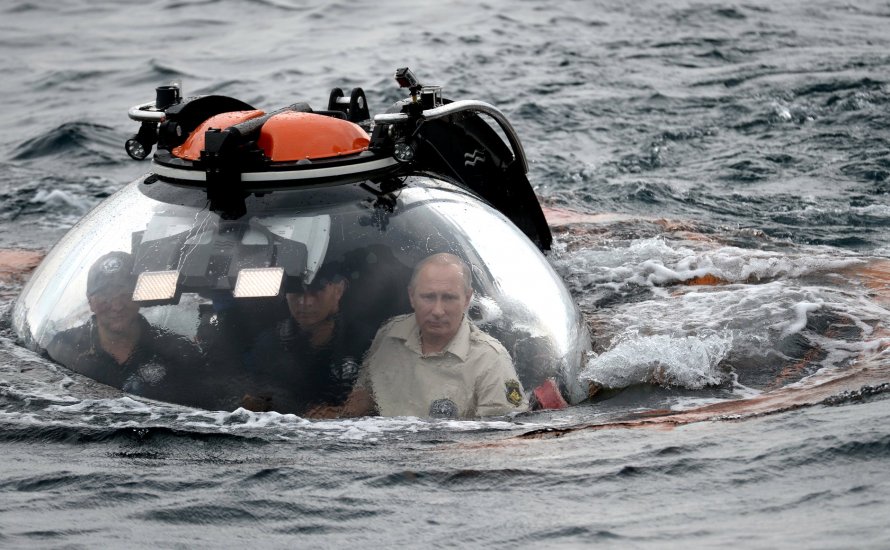Владимир Путин Батискаф