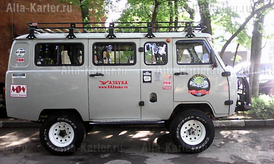 УАЗ Буханка на 265 75 16
