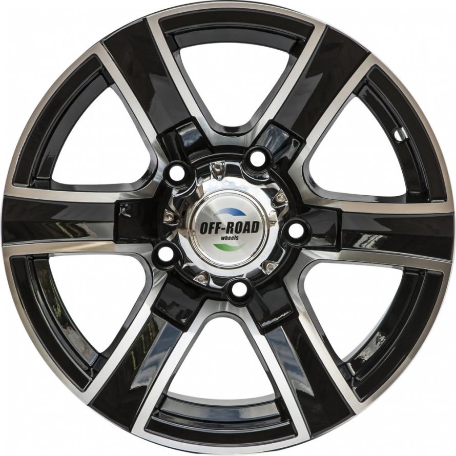 Диск off-Road Wheels УАЗ литой черный 5x139,7 8xr16 d110 et+10