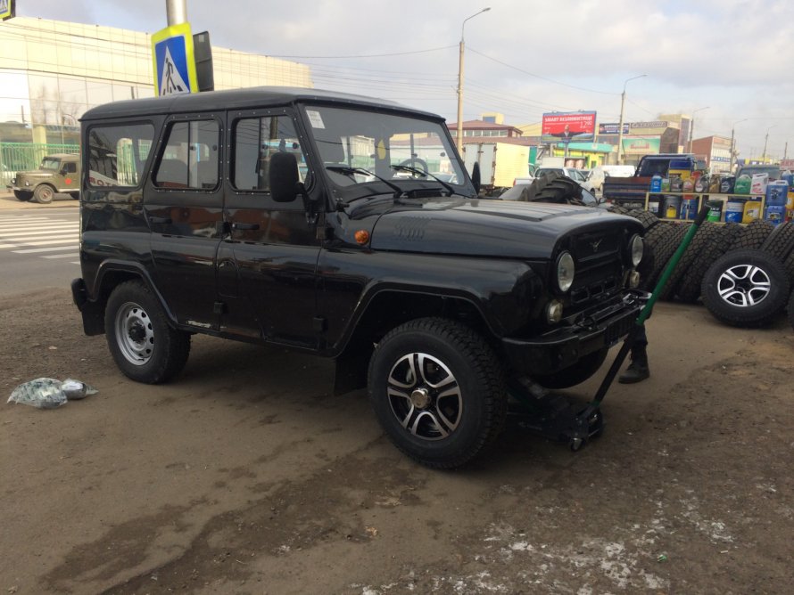 УАЗ Хантер на литых дисках r16