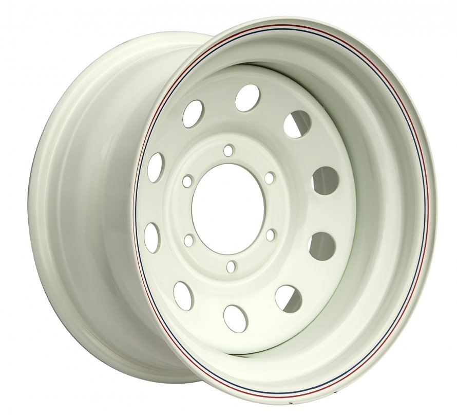 Диски off-Road-Wheels УАЗ 8x15 5x139.7 et -19 dia 110 (белый)