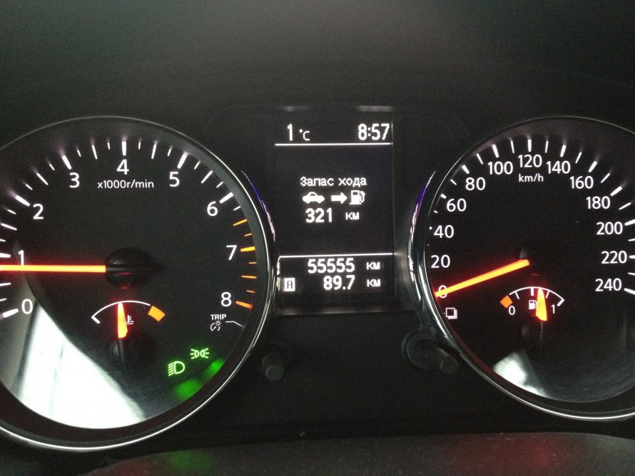 Приборная панель Nissan Qashqai j10
