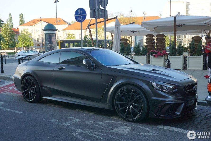 S Coupe 63 AMG черная