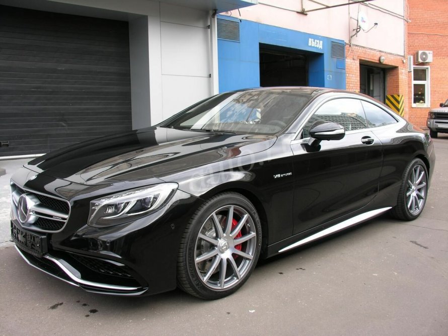 Mercedes s63 Coupe черный