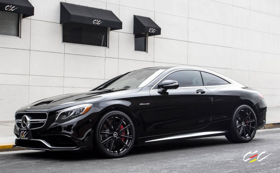 Мерседес s 63 АМГ Coupe черный