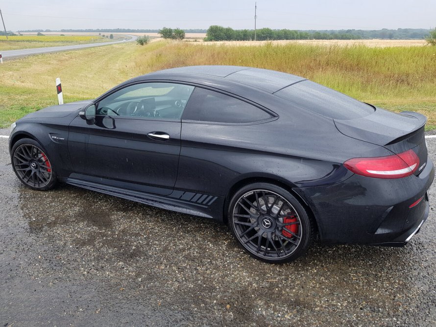 Mercedes w205 AMG Coupe Black