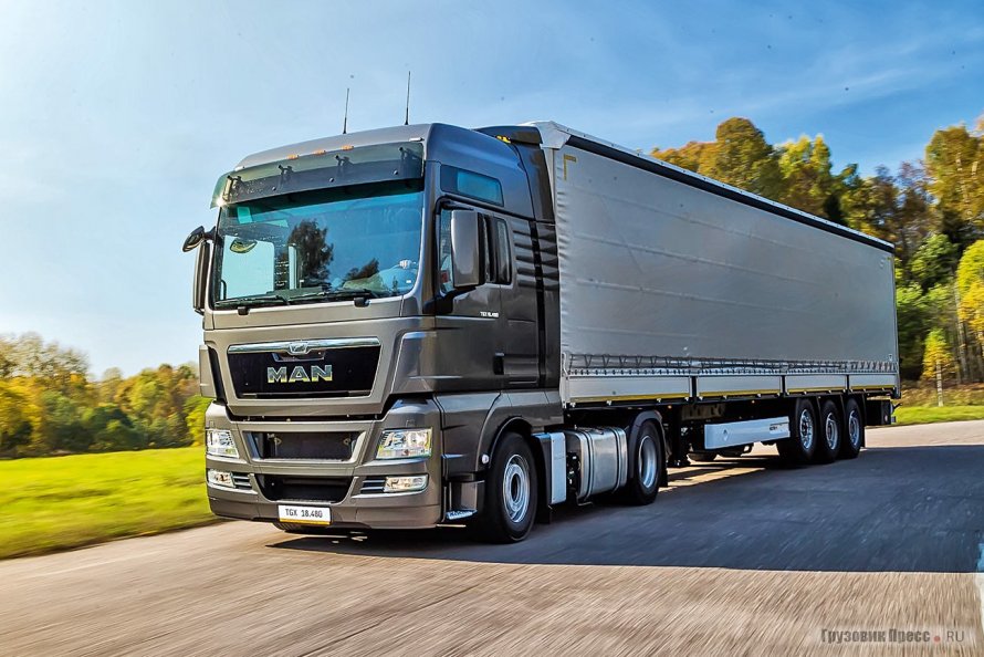 Грузовик man TGX