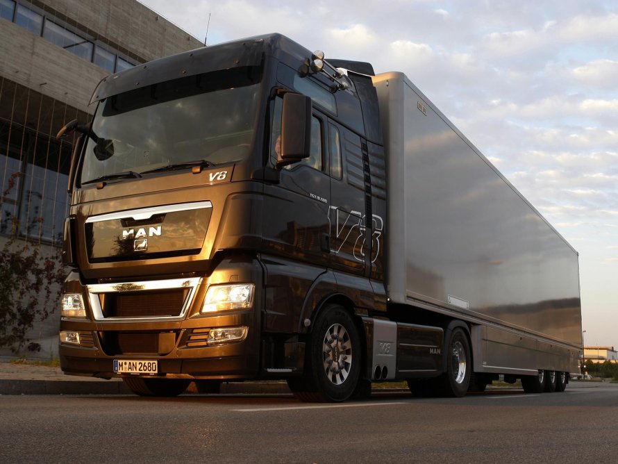 Ман TGX v8