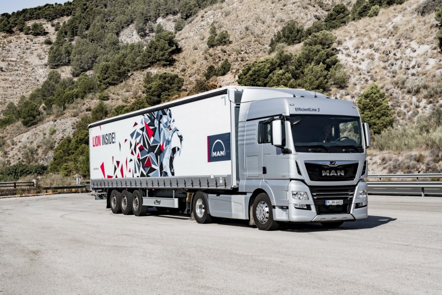 Грузовик man TGX