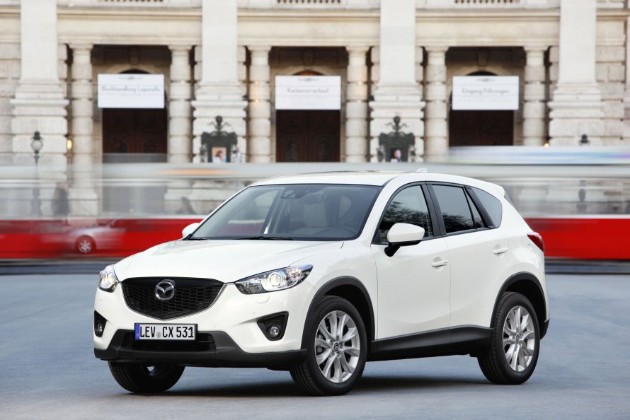 Mazda CX-5 2013 белая