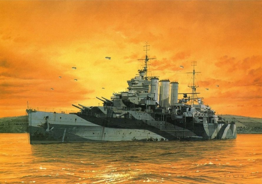 HMS Sussex крейсер
