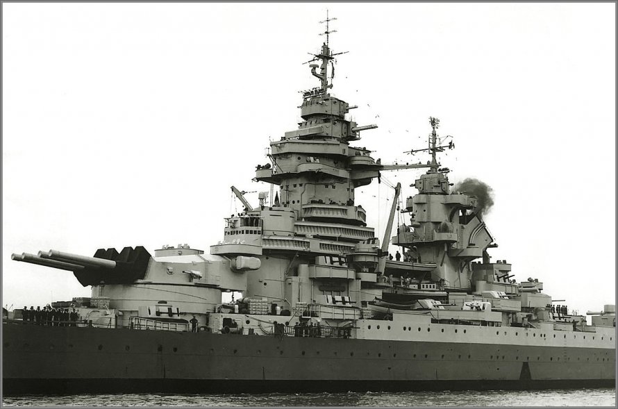 Корабль линкор Richelieu