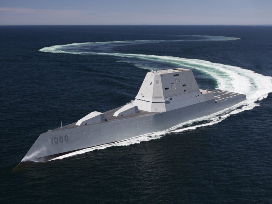 Корабль USS Zumwalt