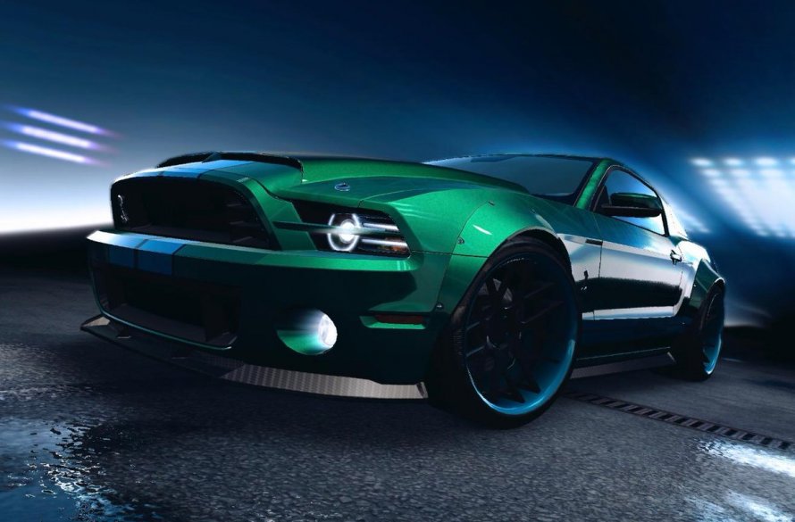 Shelby Mustang Lime