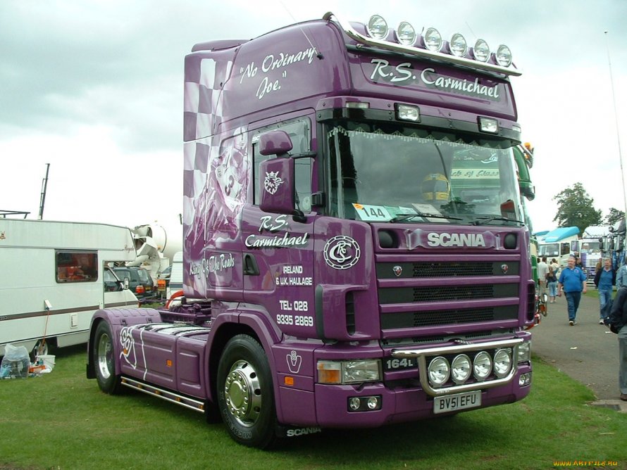 Тюнингованные Scania r380