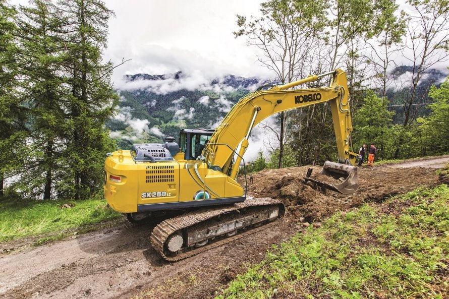 Экскаватор гусеничный Kobelco sk260lc-10