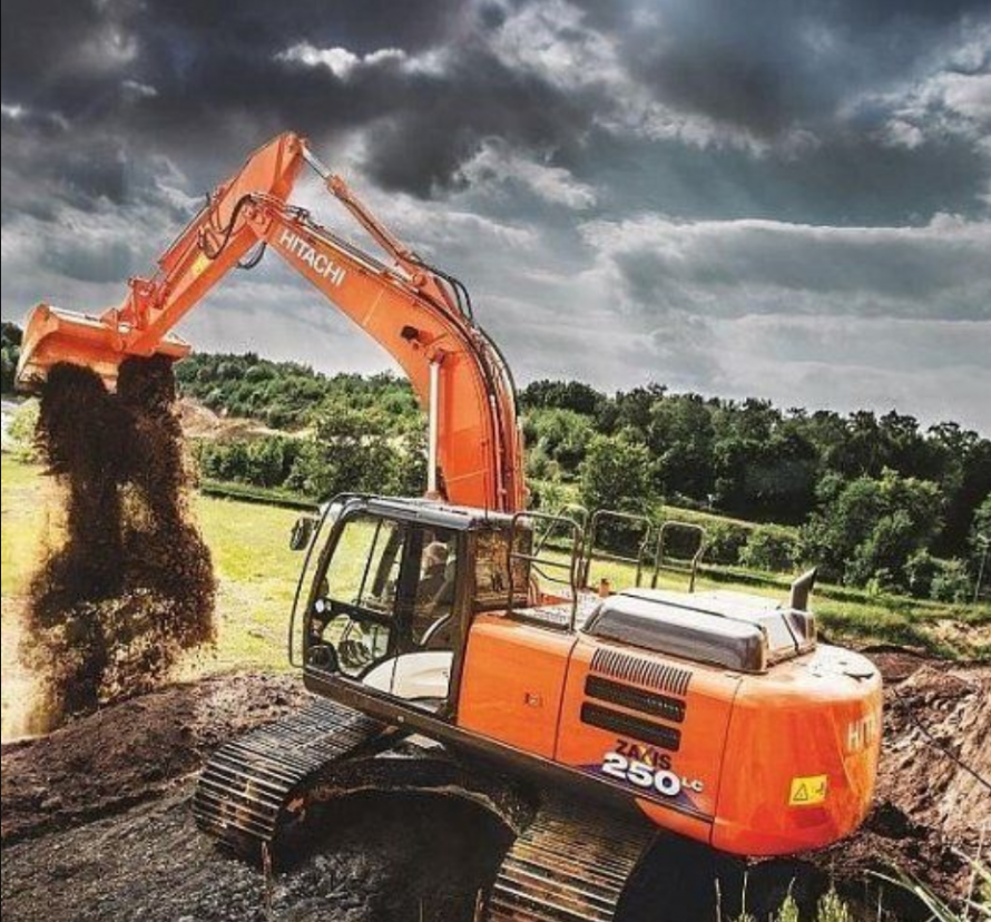 Экскаватор Hitachi zx250lc-6