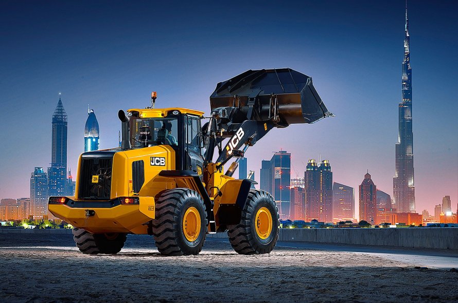 Фронтальный погрузчик JCB 455