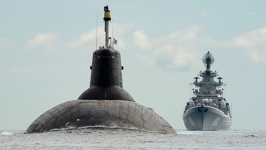 Атомная подводная лодка Дмитрий Донской
