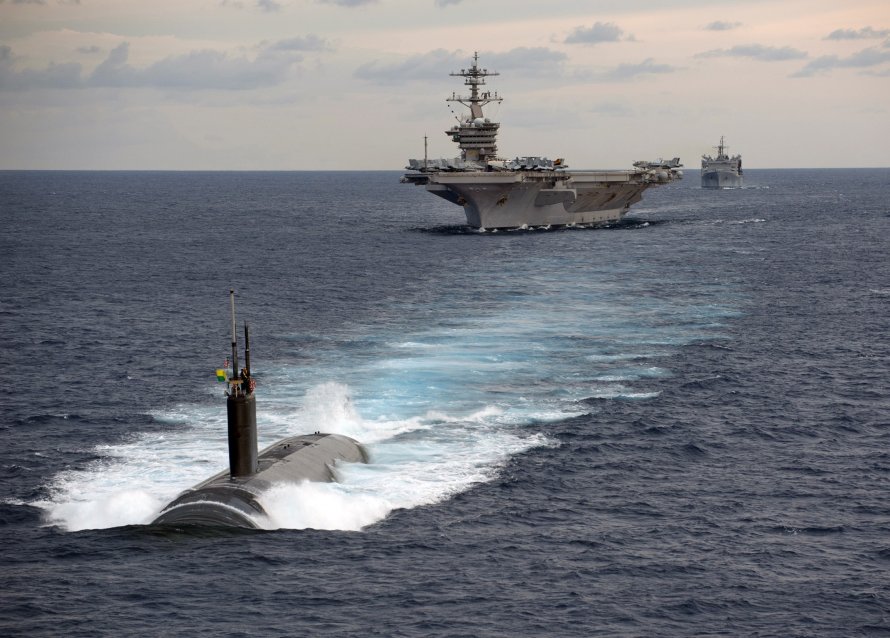 Морской конвой ВМС США