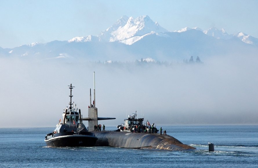Подводная лодка парад ВМФ