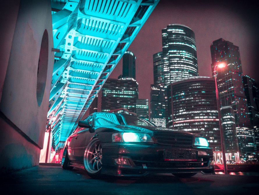 Москва Сити машины