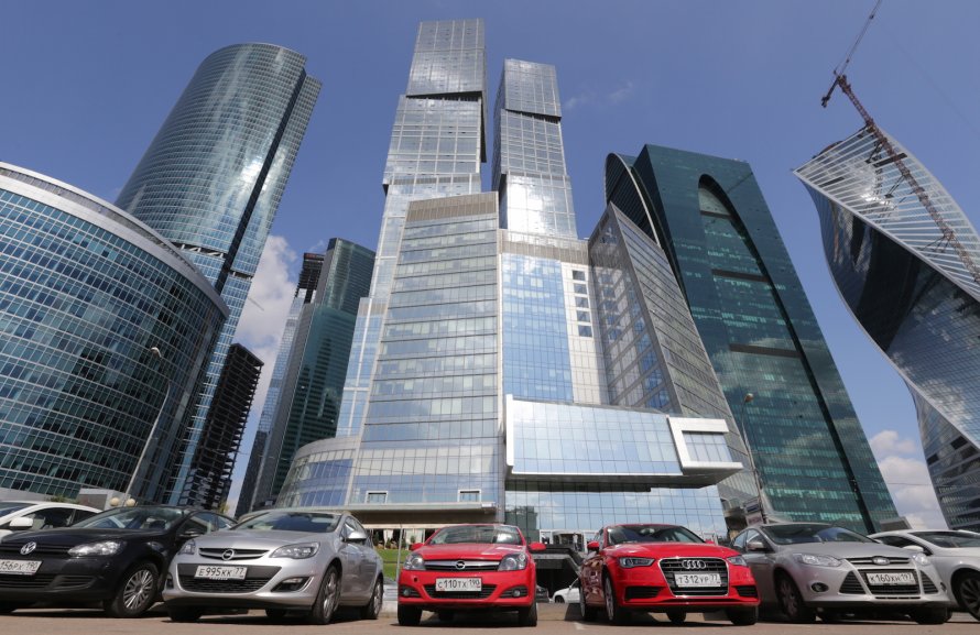 Парковка Москоу Сити