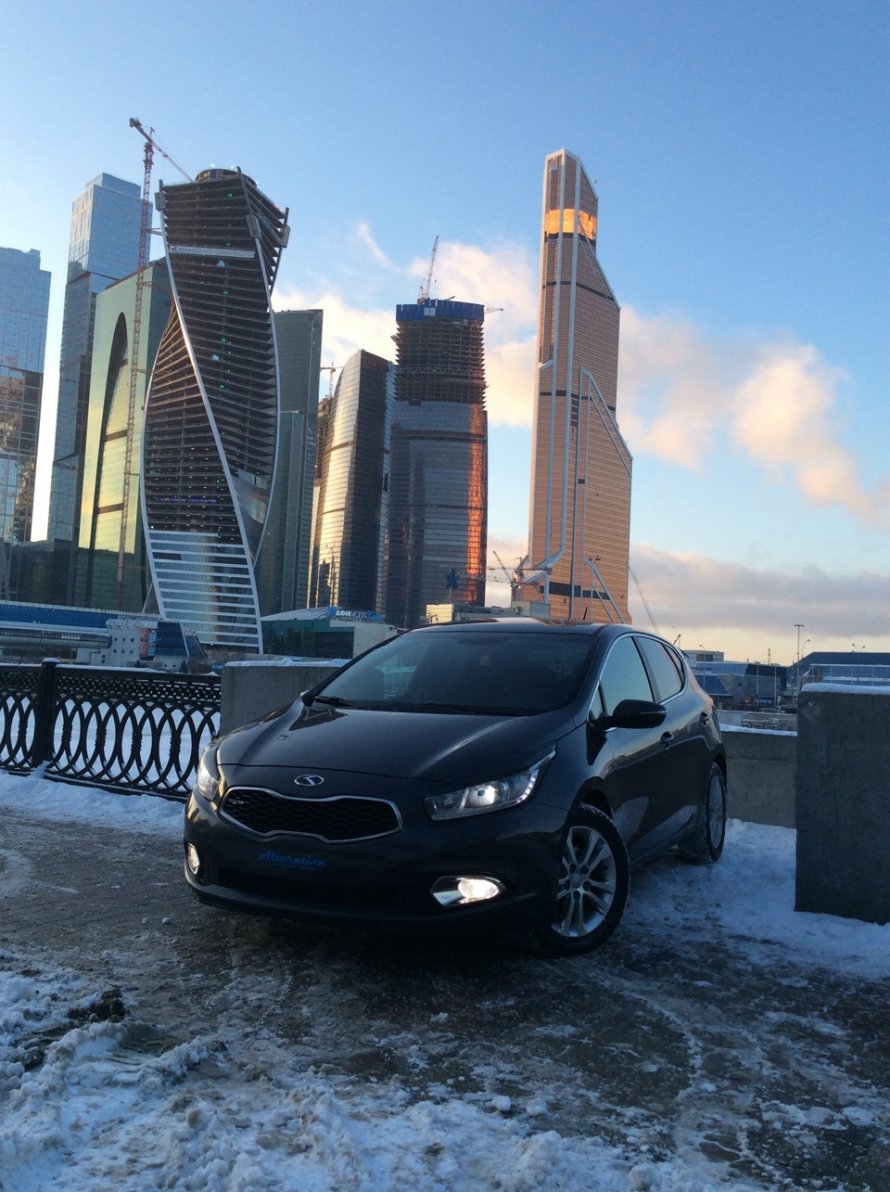 Kia Optima gt Москва Сити