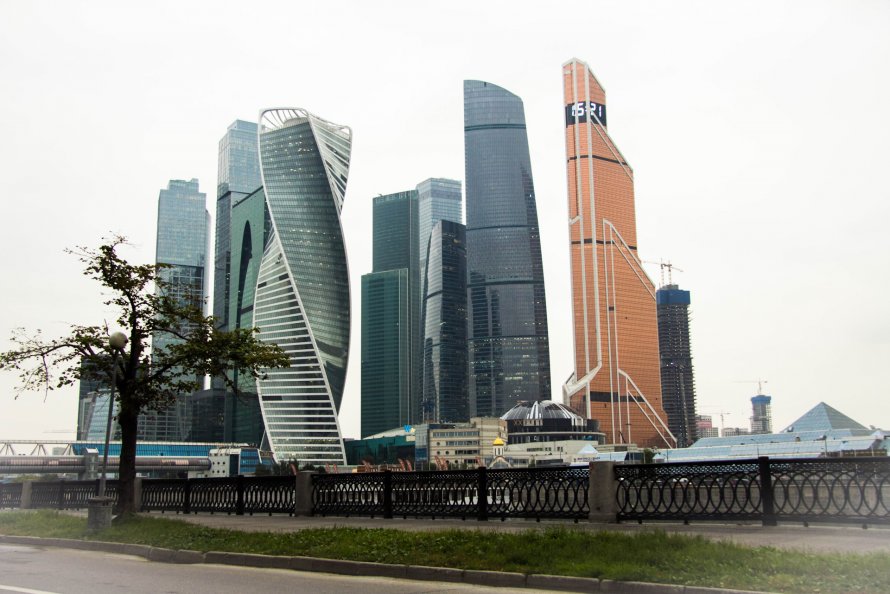 Москва Автострада Москва Сити