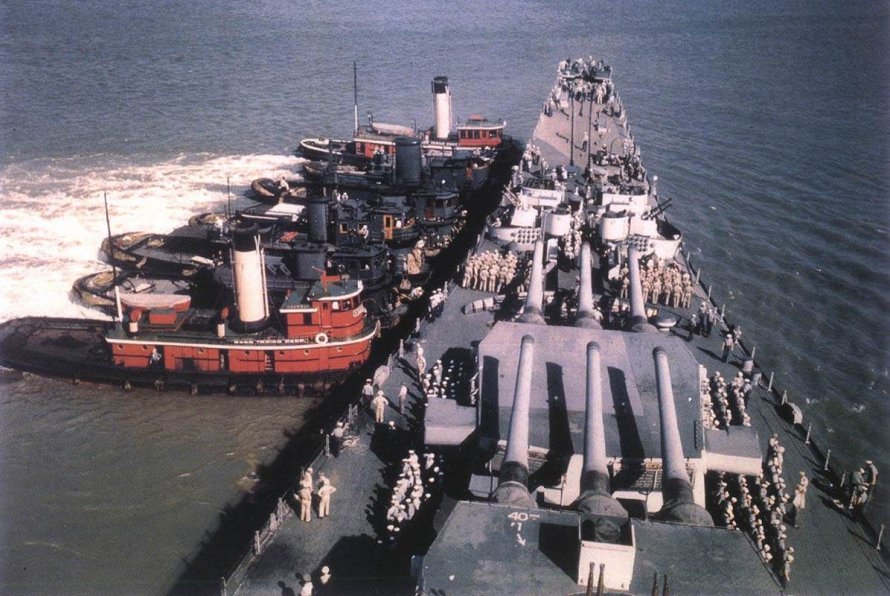 USS Missouri BB-63 1992