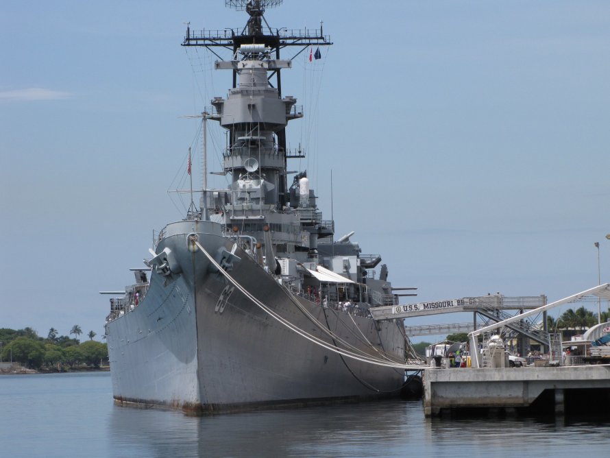 Американский корабль Миссури