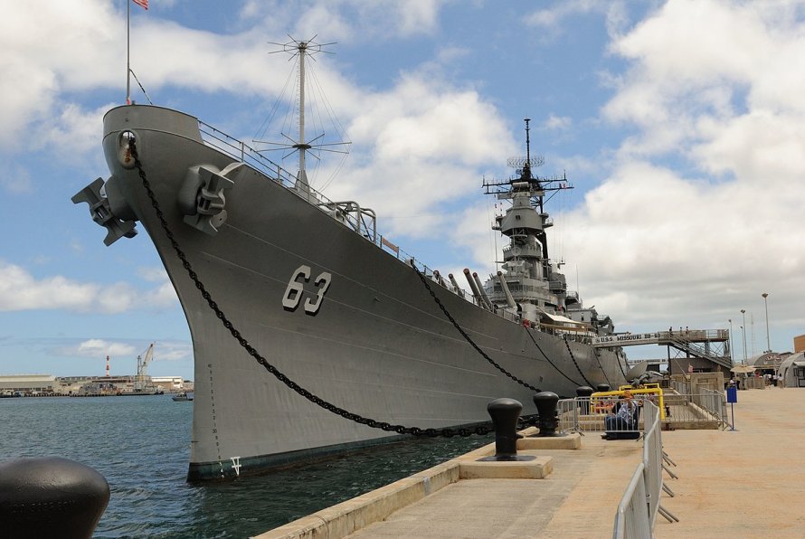 USS Missouri BB-63