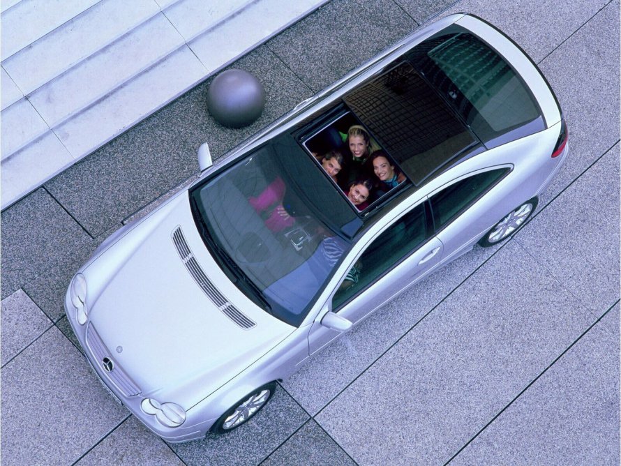 Мерседес Benz s class с панорамной крышей