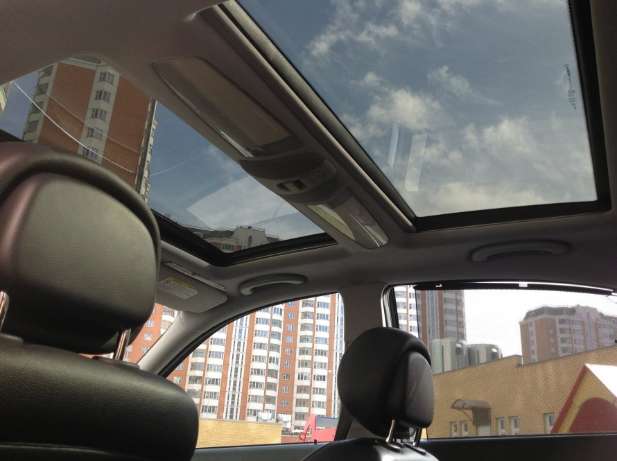 Панорамная крыша Мерседес w211