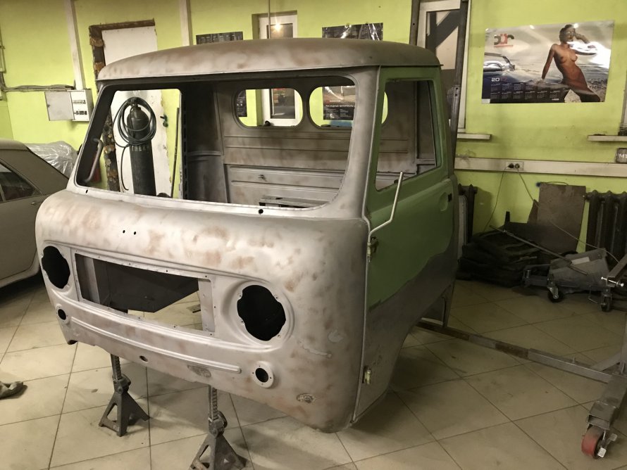 УАЗ 450д кабина