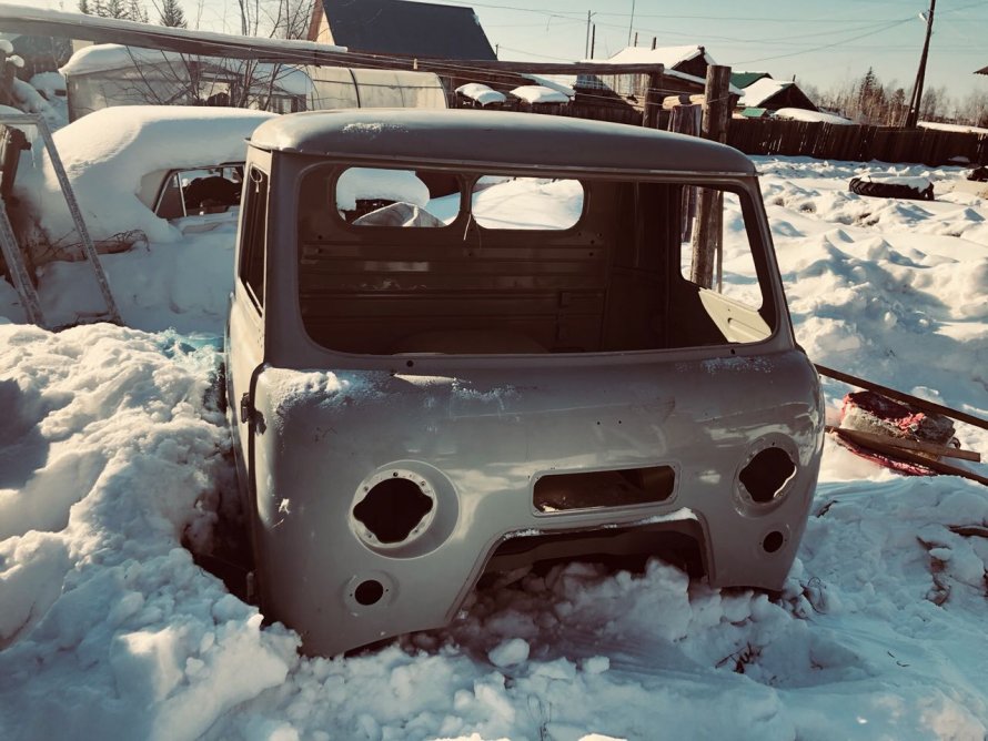 Кабина УАЗ 452 бортовой